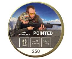 Пули Borner Pointed 5,5 мм 1,15г 250 штук