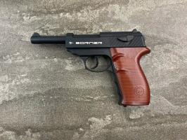 Пневматический пистолет Borner C41 металл Walther P.38 4,5 мм